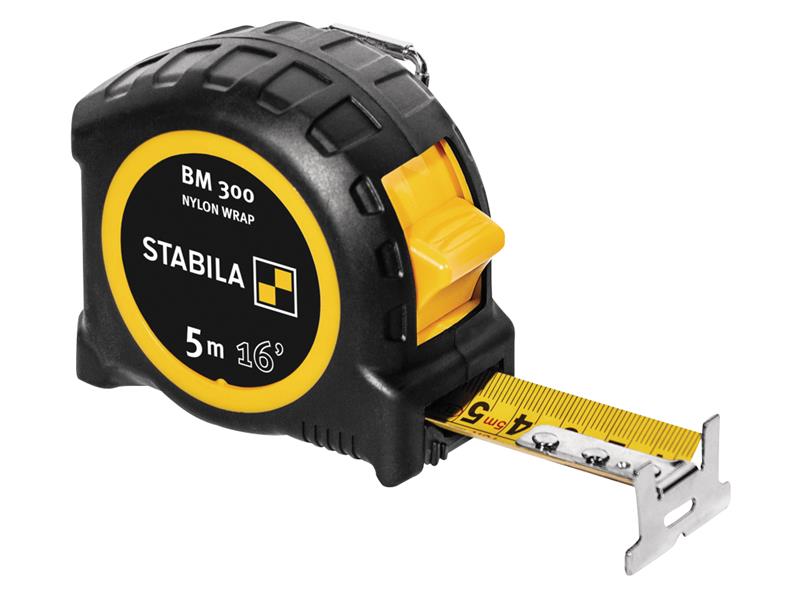 Stabila 19576 BM 300 Robust Pocket Tape 5m/16ft (Width 27mm)