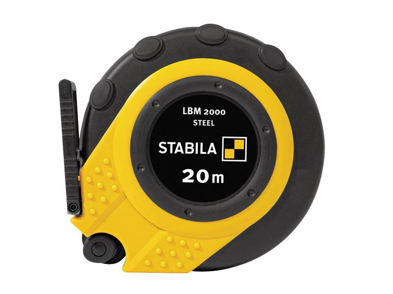 Stabila 19658 LBM 2000 Closed Steel Tape 20m (Width 13mm) (Metric only)