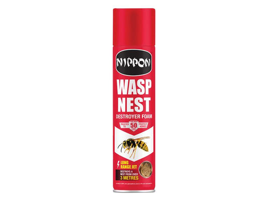 Vitax 5NWN306 Nippon Wasp Nest Destroyer Foam 300ml