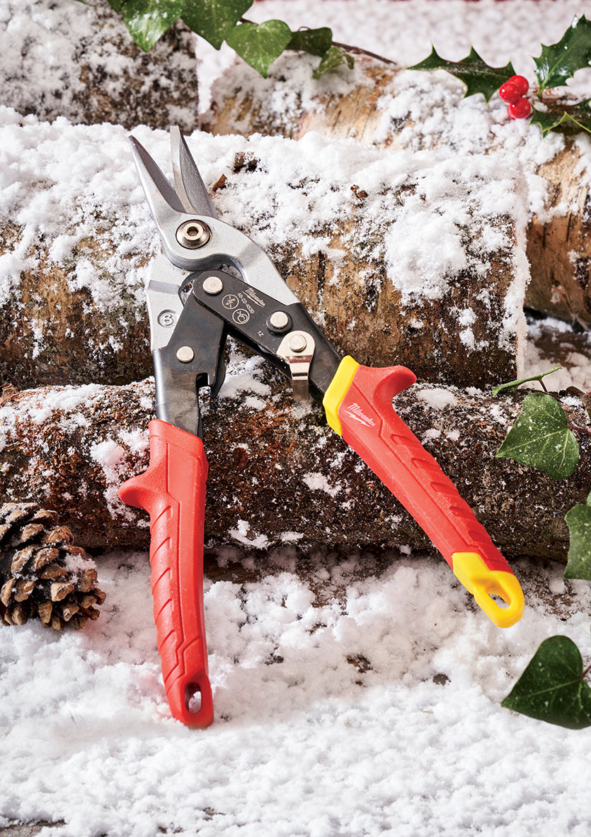 Milwaukee Metal Aviation Snips, Straight Cut